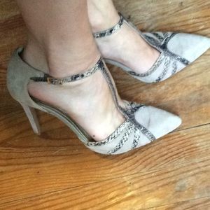 Jessica Simpson T-Strap Heels